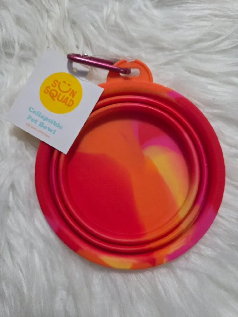 Sun Squad Collapsible Pet Bowl